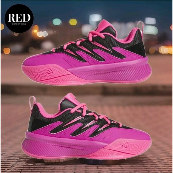 Adidas Dame Certified 3 Lucid Fuchsia Basketball Shoes JI1545 - Men\'s Size 11 main image 4